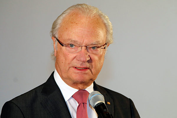 Das schwedische Königspaar in Hamburg