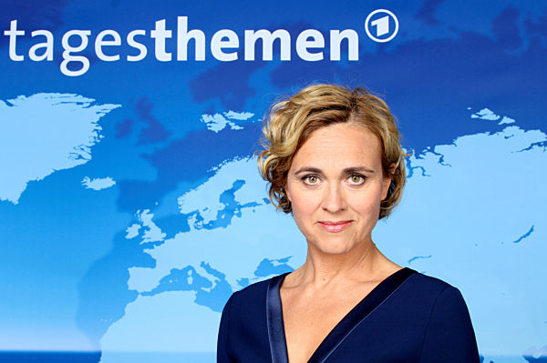 Pressetermin 'Tagesthemen' in Hamburg