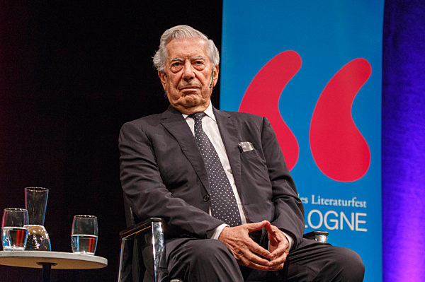 Mario Vargas Llosa auf der lit.Cologne in Köln