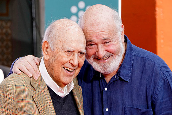 Hand and Footprint Ceremony mit Carl und Rob Reiner in Los Angeles