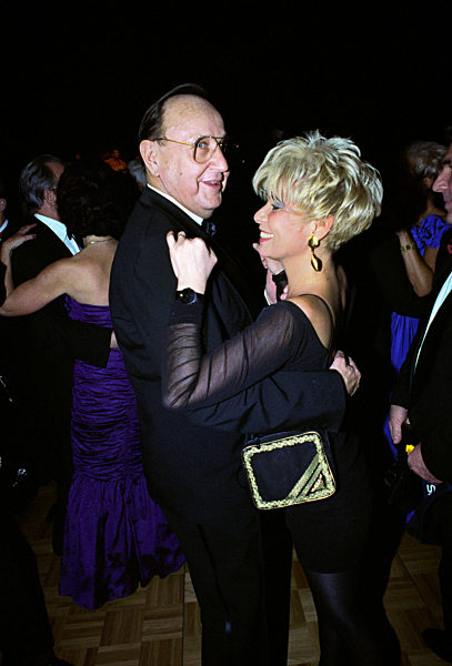 Hans-Dietrich Genscher and Ingrid Steeger