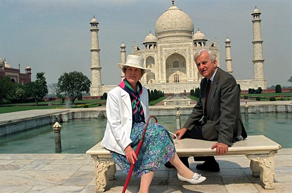 German President von Weizsäcker in India
