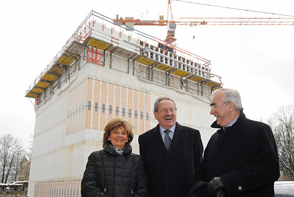 Besichtigung der Baustelle des NS-Dokumentationszentrums München