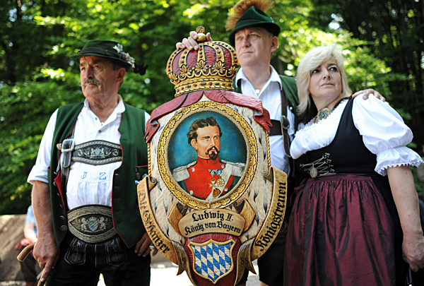Gedenken an König Ludwig II.
