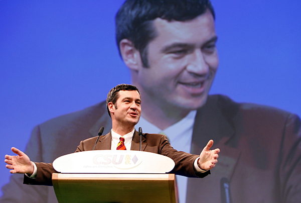 71. CSU Parteitag Augsburg - Rede Markus Söder