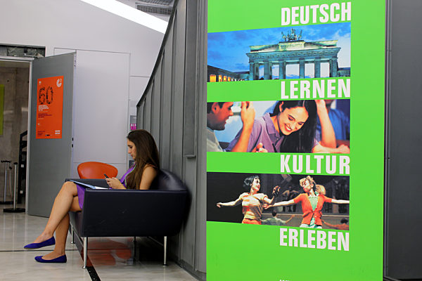 Impression of the 60 year anniversary of the Goethe Institut in Athens.