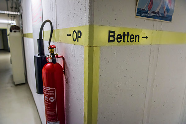 Unterirdisches Hilfkrankenhaus