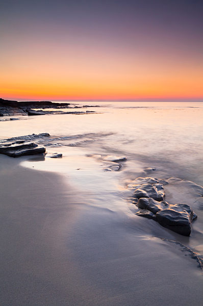 Grobust Beach At Dusk; Orkney, Scotland