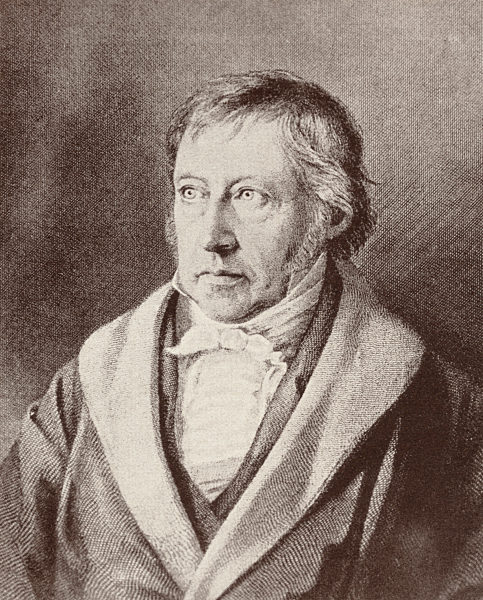 Georg Wilhelm Friedrich Hegel, 1770 To 1831. German Philosopher.