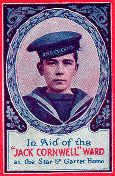 John Travers Cornwell Vc 1900 - 1916 Usually Known As Jack Cornwell First World War Hero