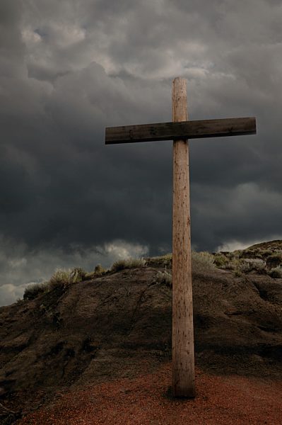 The cross on a hill