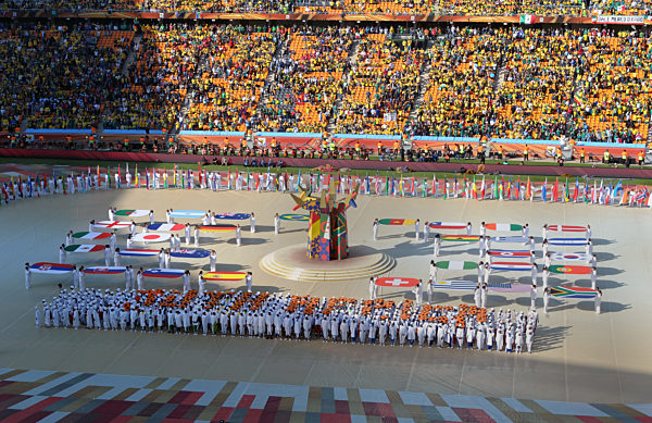 Fussball WM 2010: Suedafrika - Mexiko, 11.06.2010