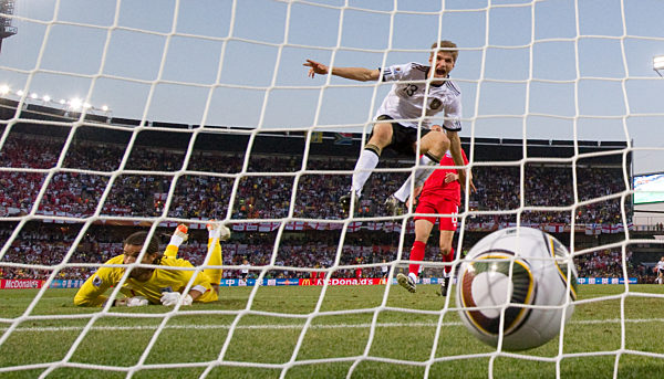 Fussball WM 2010: Deutschland - England, 27.06.2010