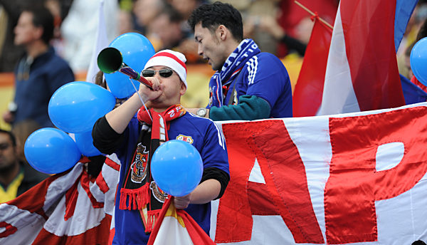 Fussball WM 2010: Paraguay - Japan , 29.06.2010