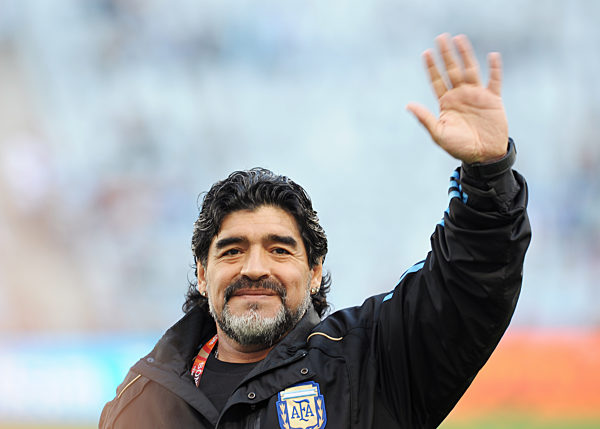 Fussball WM 2010: Argentinien - Deutschland , 03.07.2010