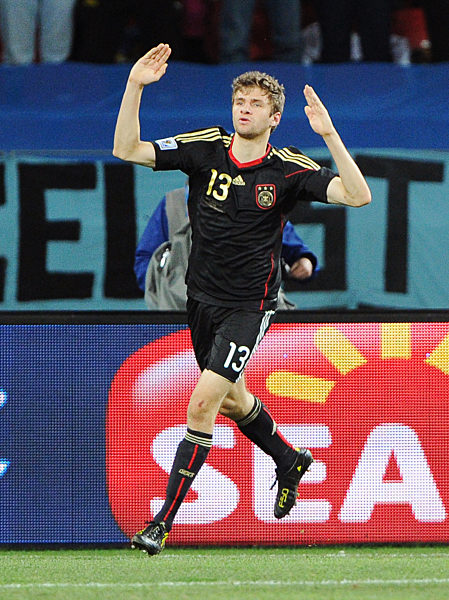 Fussball WM 2010: Deutschland - Spanien, 10.07.2010