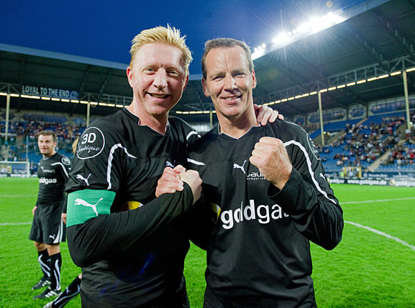 Laureus-Fussballspiel WM Helden-Laureus Allstars