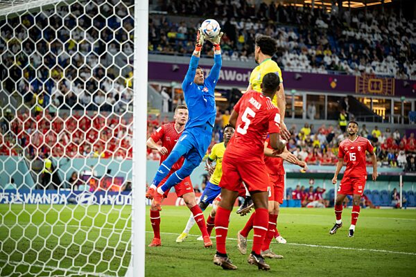 GES/ Fussball/ Brasilien - Schweiz, 28.11.2022