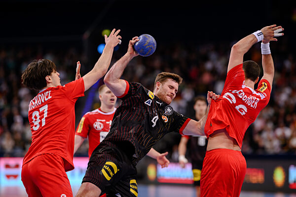 GES/ Handball/ Oesterreich - Deutschland, 17.03.2024