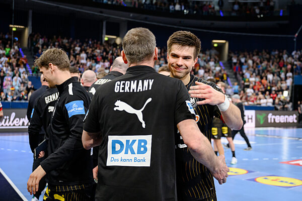 GES/ Handball/ Oesterreich - Deutschland, 17.03.2024