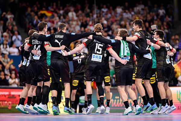 GES/ Handball/ Oesterreich - Deutschland, 17.03.2024