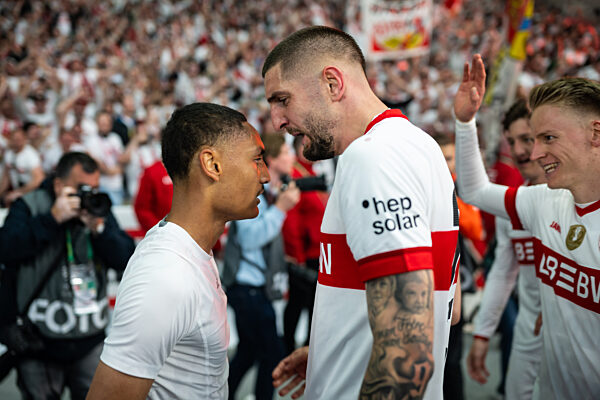 GES/ Fussball/ Arminia Bielefeld - VfB Stuttgart, 24.05.2025