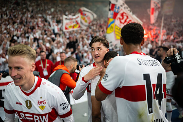 GES/ Fussball/ Arminia Bielefeld - VfB Stuttgart, 24.05.2025