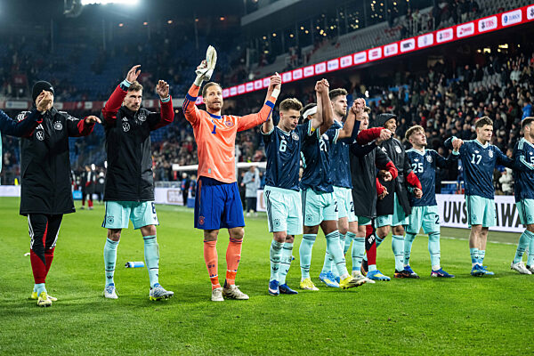 GES/ Fussball/ Schweiz - Deutschland, 27.03.2026