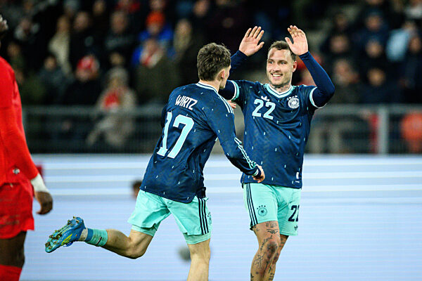 GES/ Fussball/ Schweiz - Deutschland, 27.03.2026