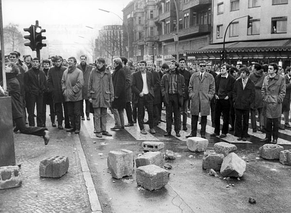Protest in Berlin 1968