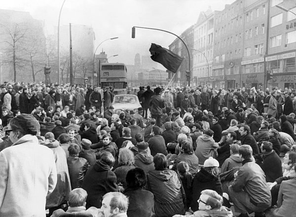 Students demonstrate in Berlin 1968