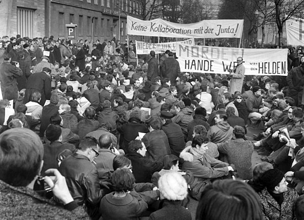 Student Protest in Berlin 1968