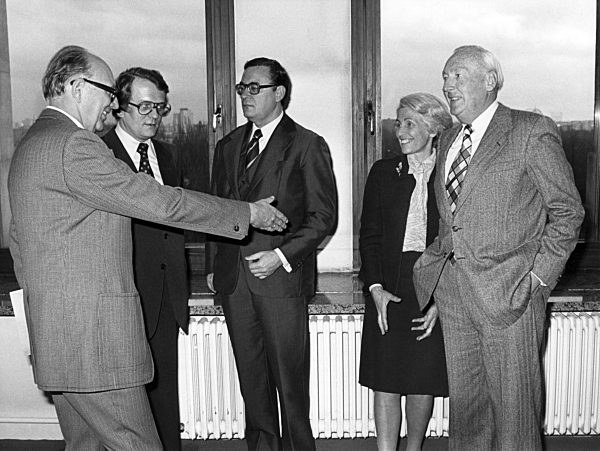 FDP Bundestagsfraktion im Berliner Reichstag 1977
