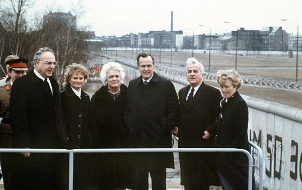 US Vice President Bush visits Berlin, 1983