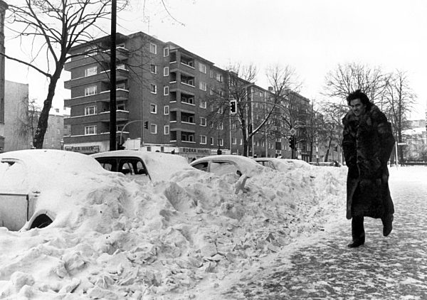 Schneechaos im Winter 1978/79
