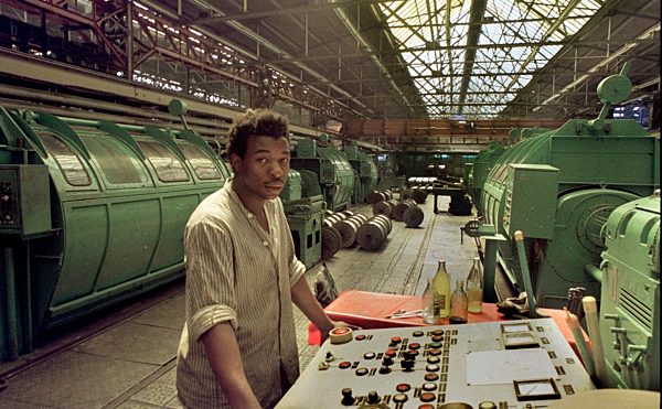 Berlin, DDR, Kabelwerke Oberspree 1990