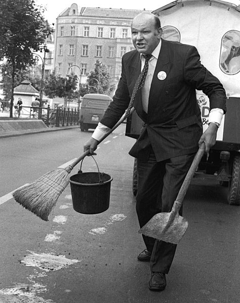 Westberlin - Walter Momper, SPD - 1989