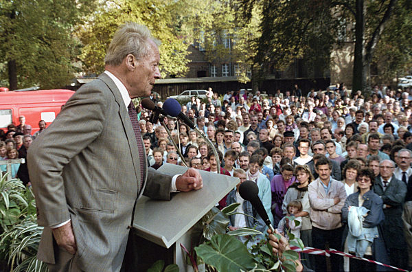 Deutsche Einheit - Willy Brandt 1990