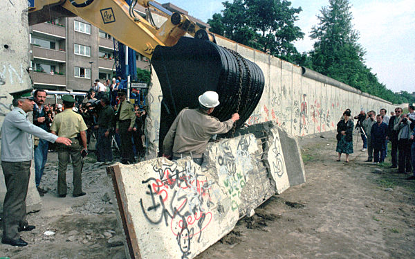 Berliner Mauer - Bernauer Straße 1990