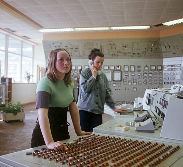 DDR - Papierfabrik Schwedt 1974