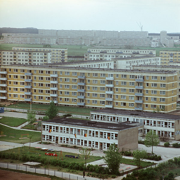 DDR - Neubaugebiet in Schwedt 1974