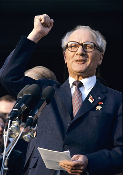 DDR - X. Parteitag der SED 1981 - Honecker