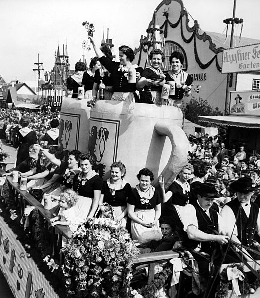 Oktoberfest in München 1958