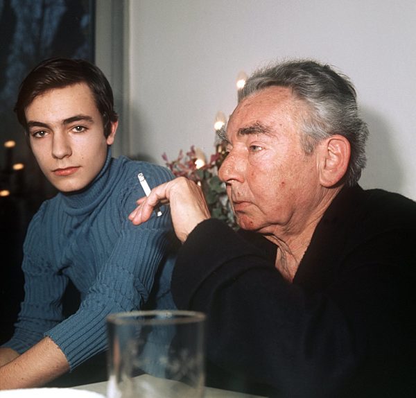 Erich Kästner mit Sohn Thomas