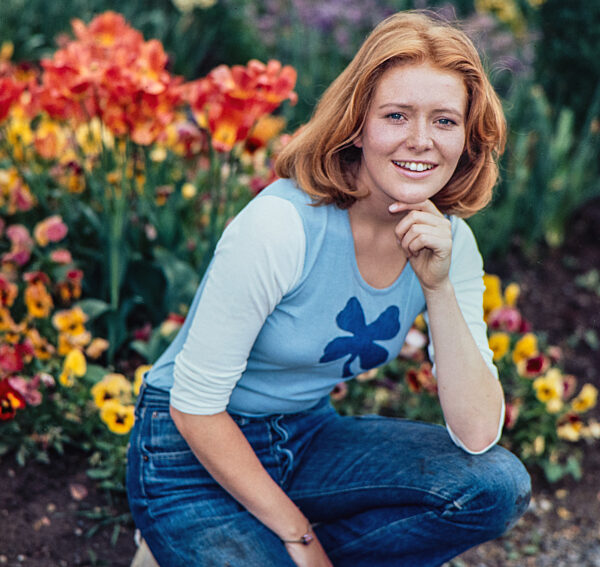 Jutta Speidel am Bodensee