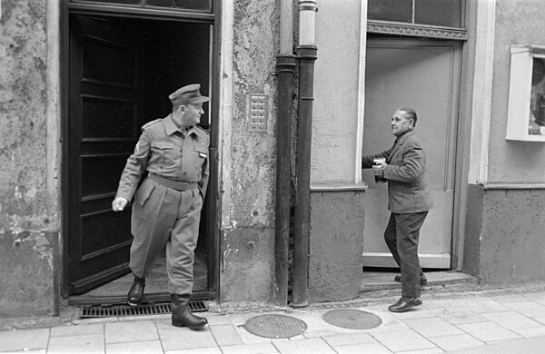 Uniform in the wardrobe