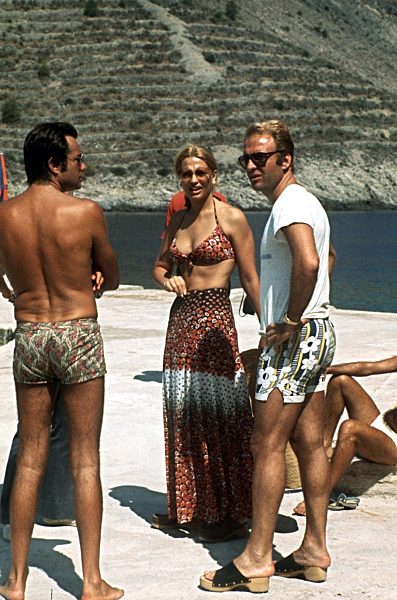 Ira von Fürstenberg mit Roberto Fellici