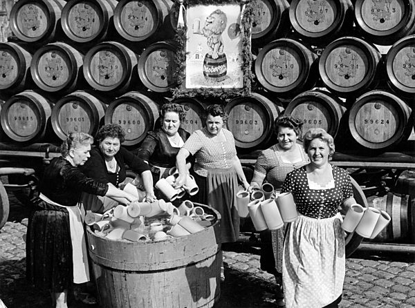 Generalprobe fÃ_r das Oktoberfest in München