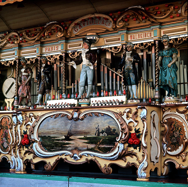 Oktoberfest in München Jahrmarktsorgel