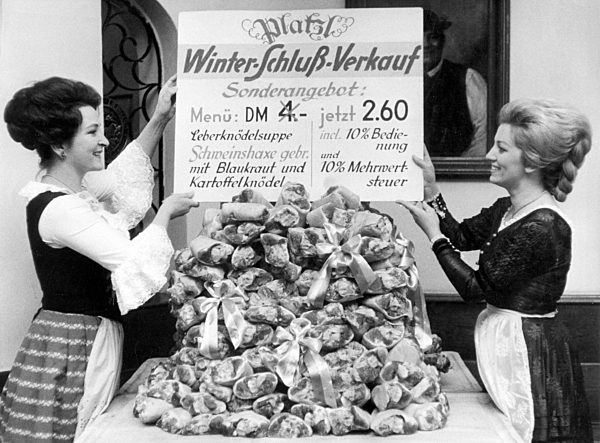 Einführung der Mehrwertsteuer 1968